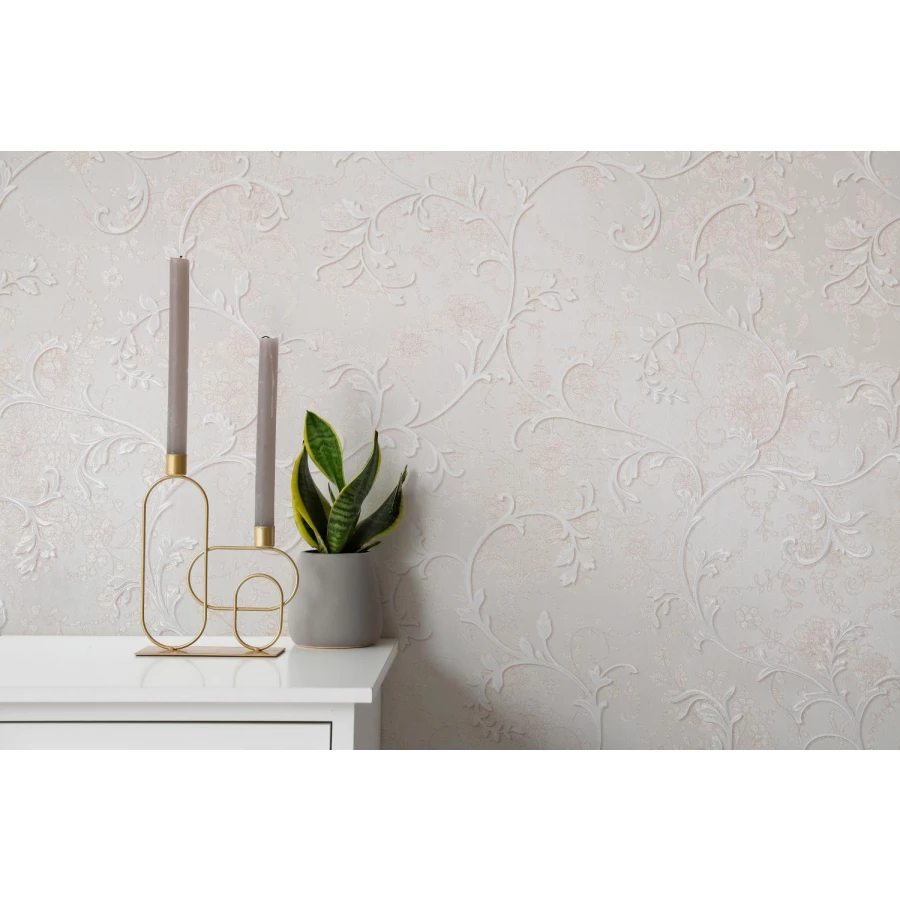 Обои флизелиновые Palitra Life Monaco бежевый PL72138-22 1,06х10,05 м