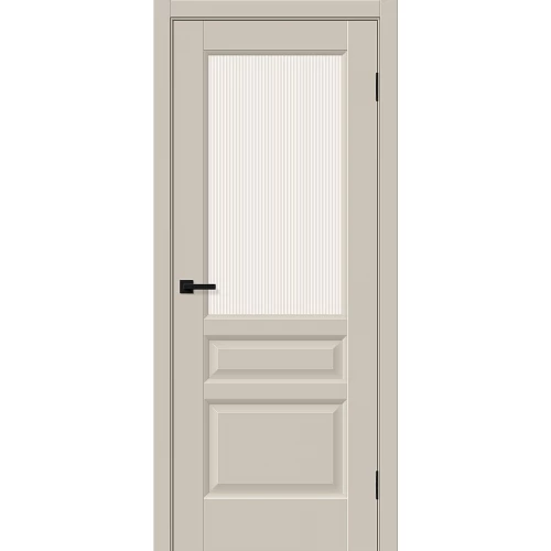 Межкомнатная дверь Bravo Неоклассик-35 200x90 экошпон Neoclassic полотно Magic Moru цвет Cream Silk