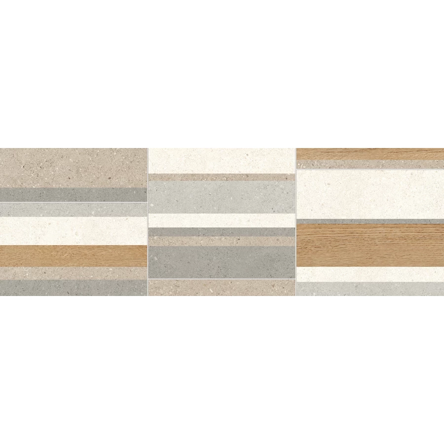 Плитка настенная ALMA Ceramica Angola матовая серая TWU3090AGL14R 90х30 см