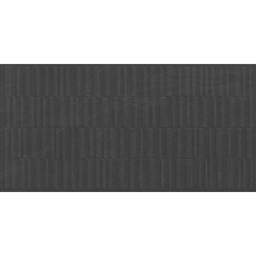 Керамогранит Laparet Badrock Shadow PRO Deco Art R10Soft STR CB матовый графитовый 120х60 см
