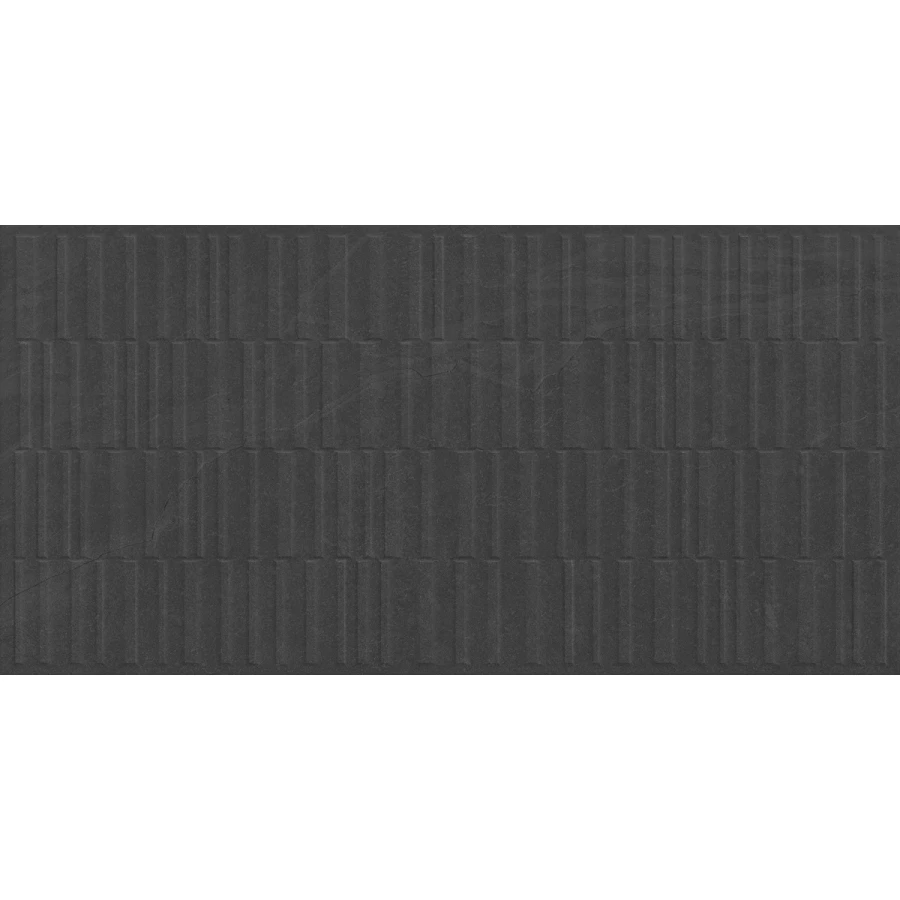 Керамогранит Laparet Badrock Shadow PRO Deco Art R10Soft STR CB матовый графитовый 120х60 см