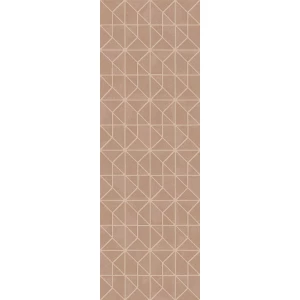 Плитка настенная Emigres Leger Cotto матовая коричневая 74x24 см