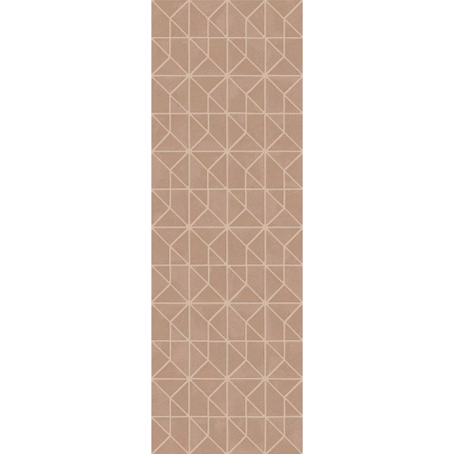 Плитка настенная Emigres Leger Cotto матовая коричневая 74x24 см