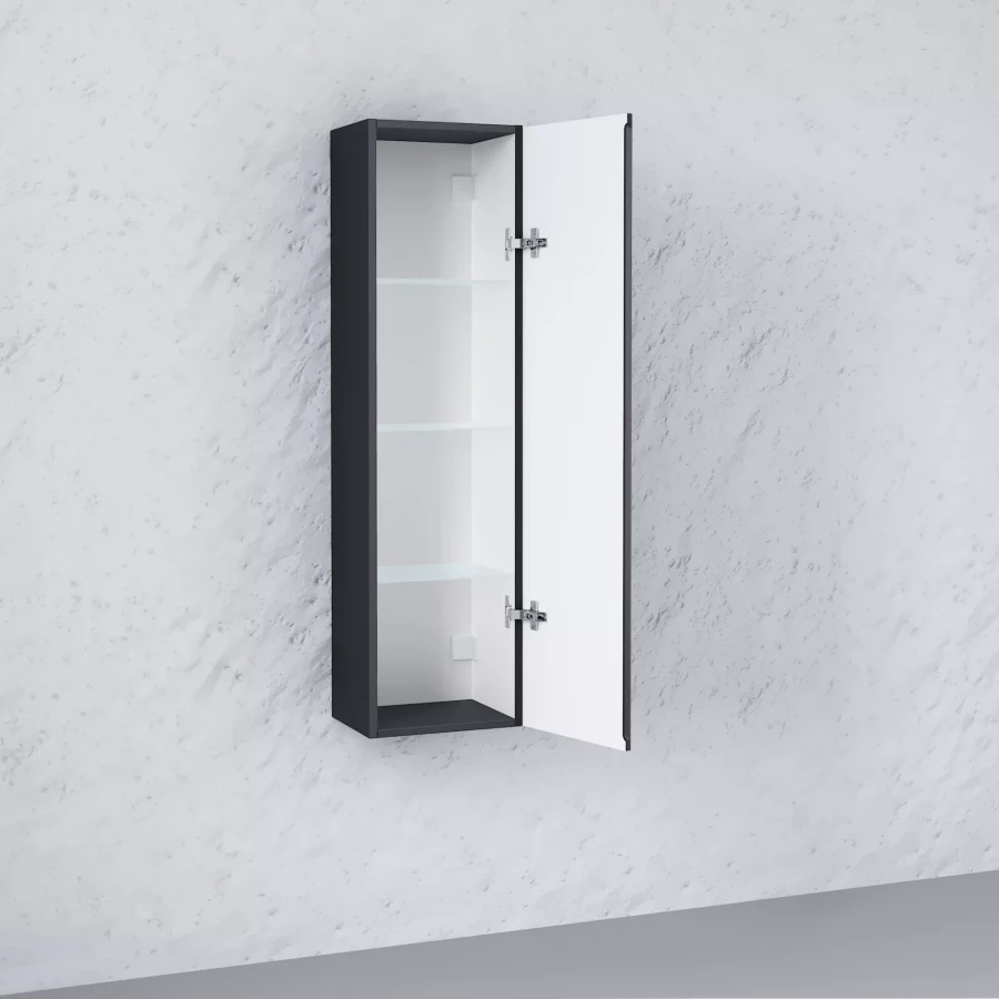 Пенал Raval Facet 120 Fac.04.120/P/A/RL подвесной Антрацит 120*33*26 см