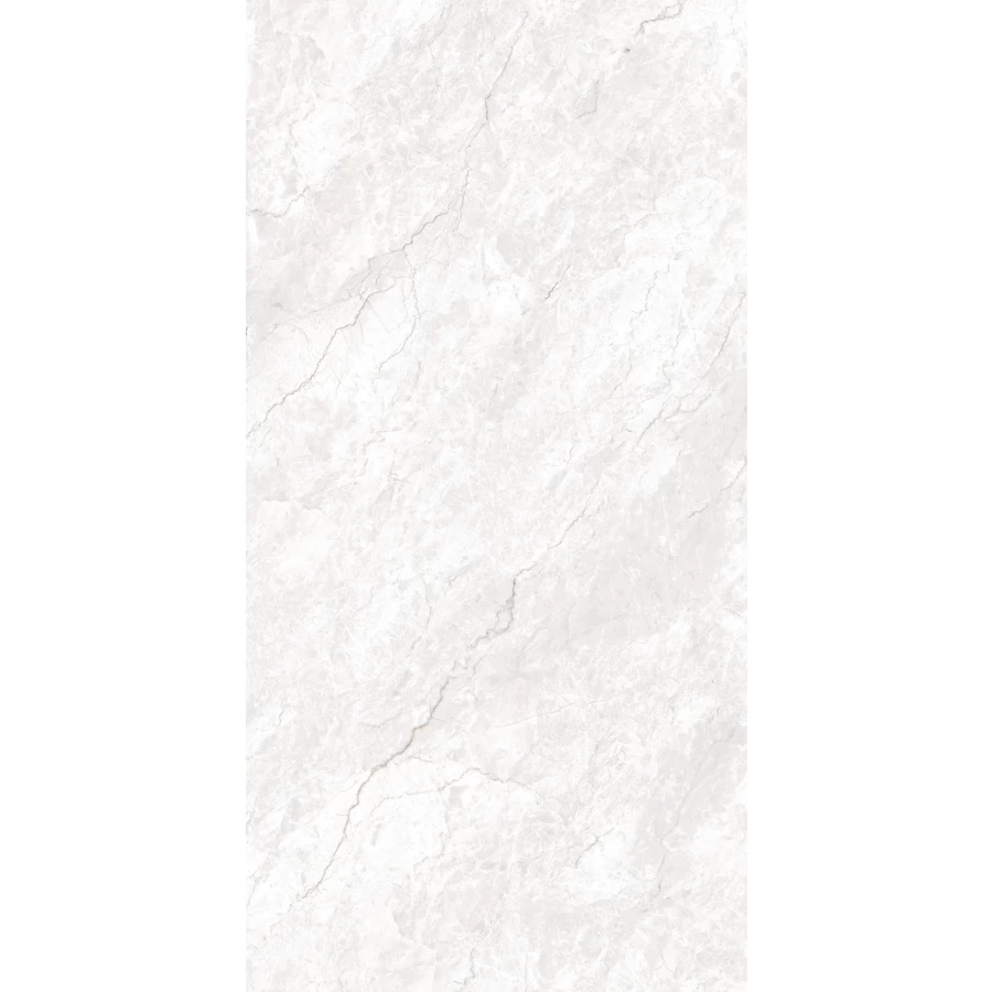 Керамогранит Creanza Ferrol White Matt Glossy матовый с глянцевым эффектом светло-серый CZ-GL05-B 160х80 см