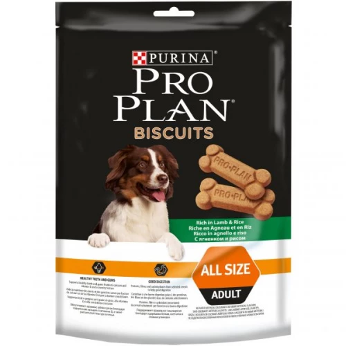 Лакомство для собак ProPlan Biscuits с ягненком и рисом 400 г