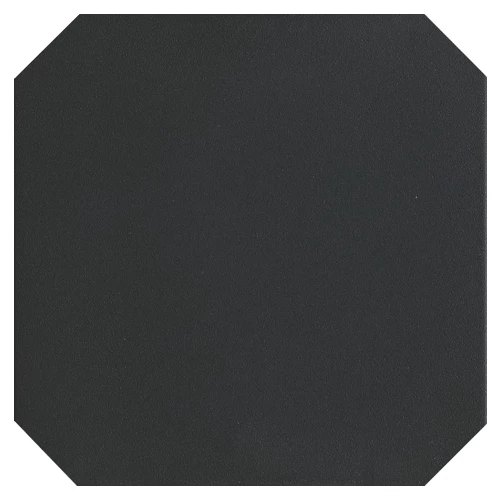 Керамогранит Ceramiche Grazia Олд Ингленд Оттагоно Ёрк / Old England Ottagono York матовый черный OEO5 20х20 см