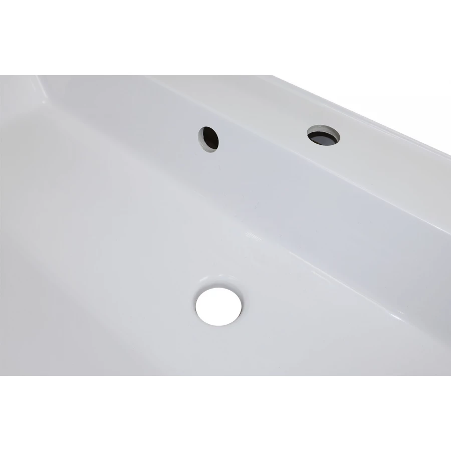 Комплект тумба Azario Velluto 80 подвесная с раковиной Slim 80 белый матовый CS00088603 80х45х66 см