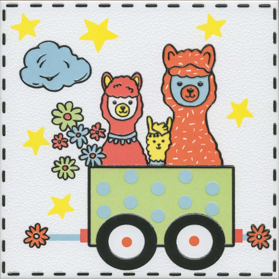 Декор Kerama Marazzi Альпаки 2 полуматовый многоцветный OP/A222/5009 20x20 см