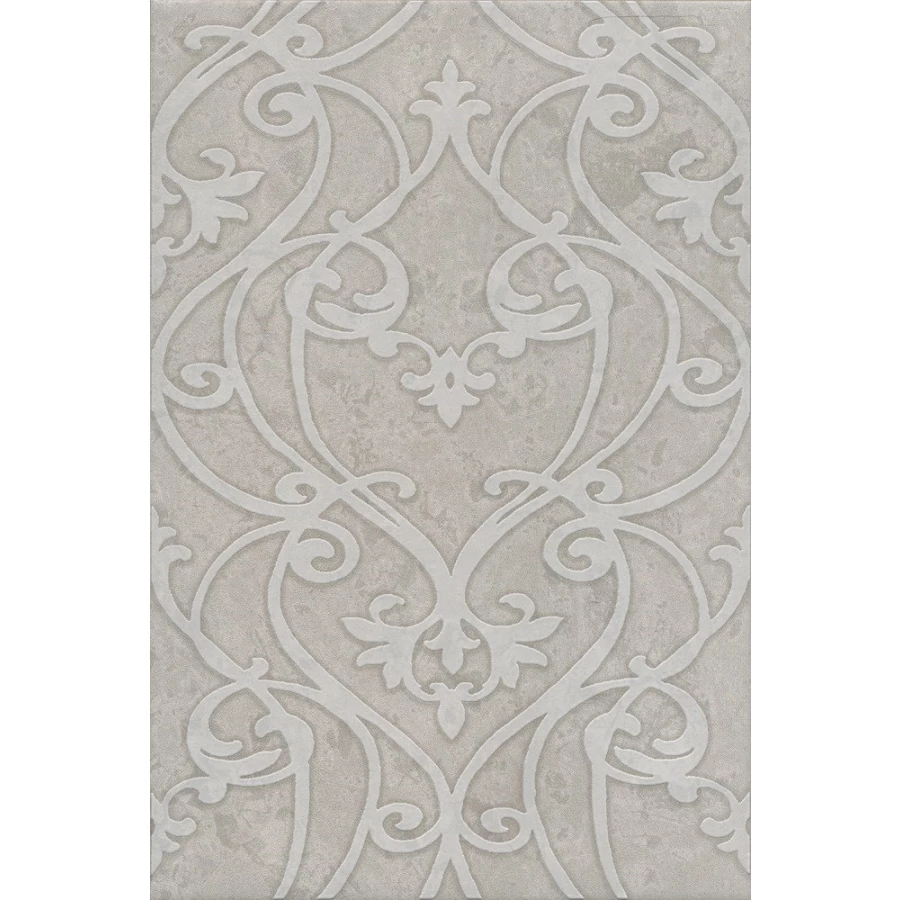 Плитка настенная Kerama Marazzi Ферони Декор матовый серый OS/B260/8348 30х20 см