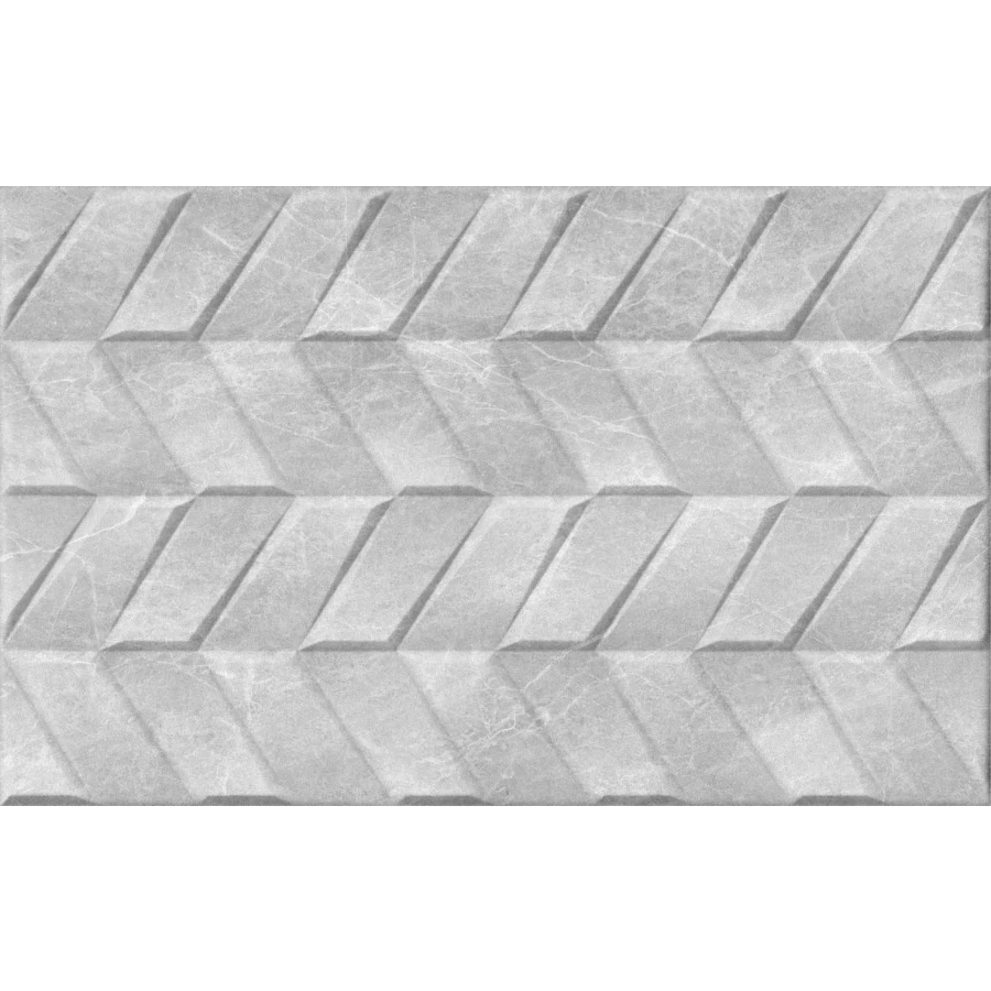 Плитка настенная Gracia Ceramica Нова низ 04 матовая серая 010100001574 40х25 см