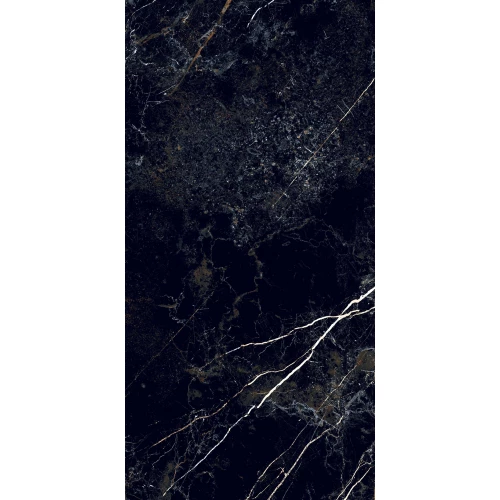 Керамогранит Realistik Obsidian Black High Glossy черный 120х60 см