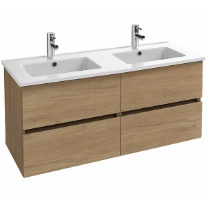 Керамическая раковина столешница Jacob Delafon с двумя чашами EXVA112-00 120 см