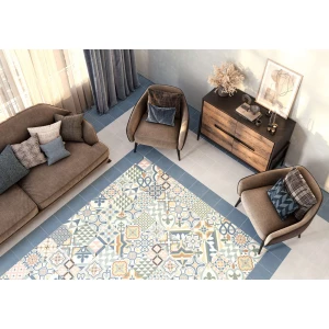 Керамогранит New Trend Design Art Blue матовый синий GP2020DNA23 20х20 см