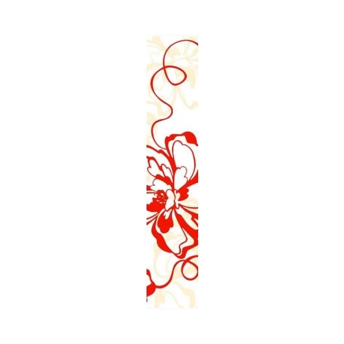 Бордюр Нефрит-Керамика Монро красный 7,5х40 см