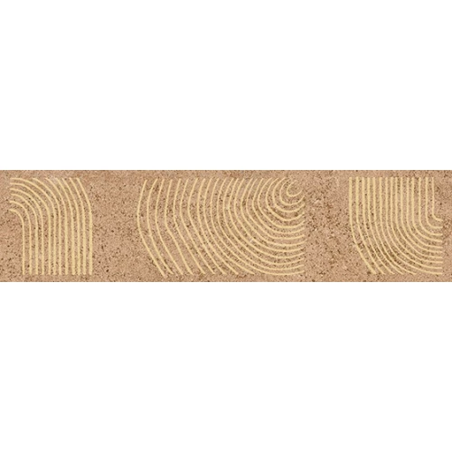 Бордюр Kerama Marazzi Руссильон матовый оранжевый светлый KMB2TGL005BR 30x7,2 см