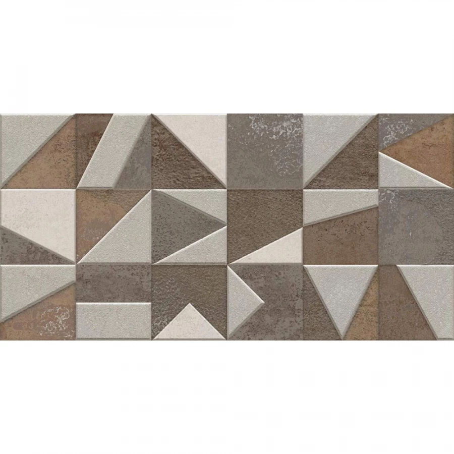 Плитка настенная Azori Urban матовая коричневая 00-00109557 63х31,5 см