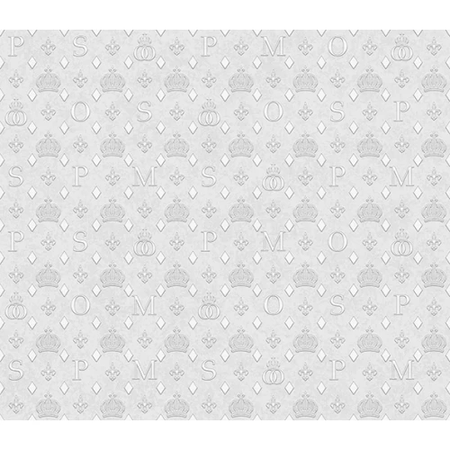 Обои флизелиновые Marburg Glööckler Pompöös Provence серые 35610 0,53х10,05 м