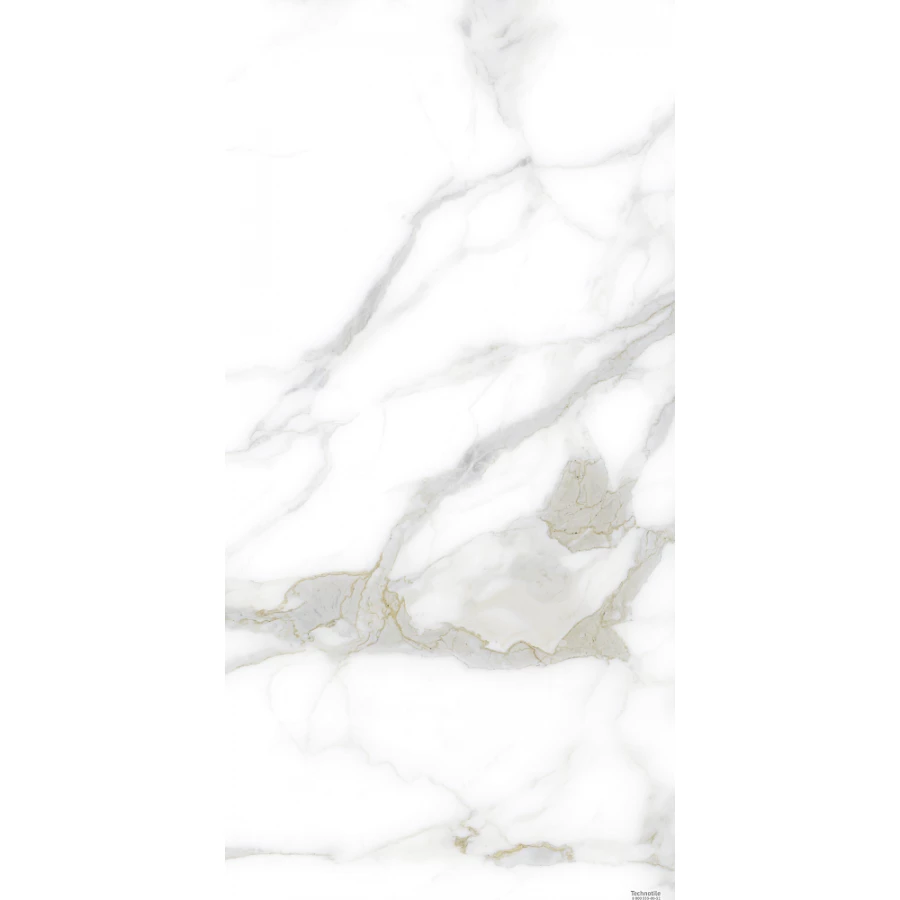 Керамогранит Gresse Ellora Ivory Карвинг матовый белый GRS01-20MD 120х60 см