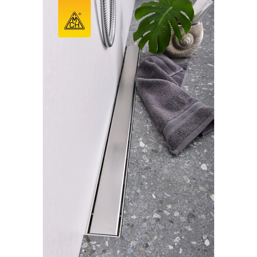 Душевой лоток Creto Uni с решеткой хром CRE-550 UH 55 см