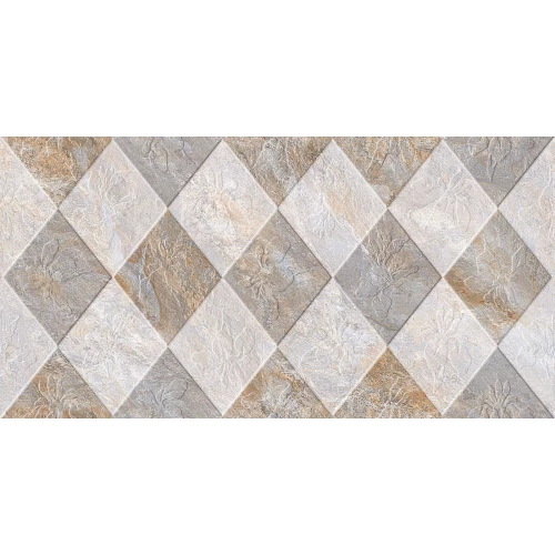 Плитка настенная Тянь Шань Осирис Декор Ромбы 1,44 м2 TP3622H 60х30 см