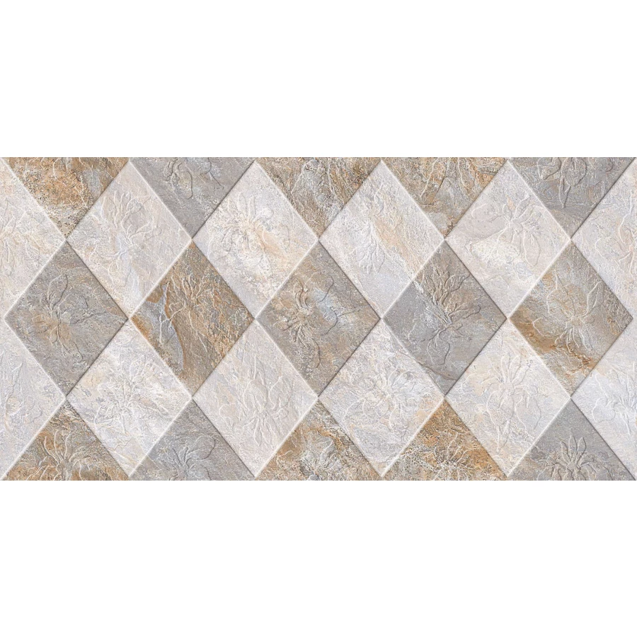 Плитка настенная Тянь Шань Осирис Декор Ромбы 1,44 м2 TP3622H 60х30 см