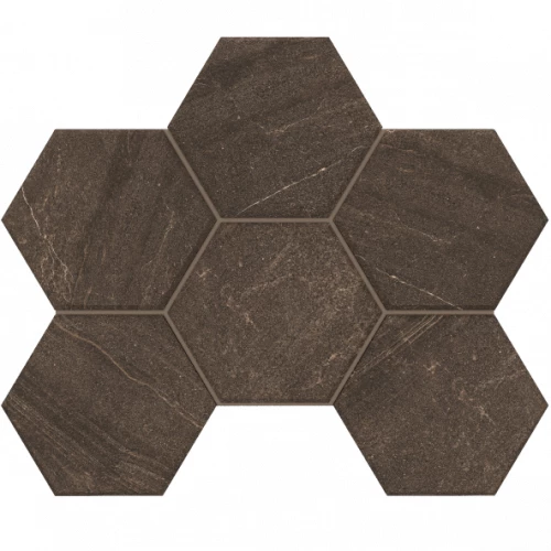 Мозаика Estima Gabbro GB04 Hexagon неполированная 39873 28,5х25 см