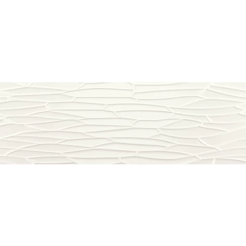 Плитка настенная Baldocer Neve Satin View полуматовая белая 120х40 см