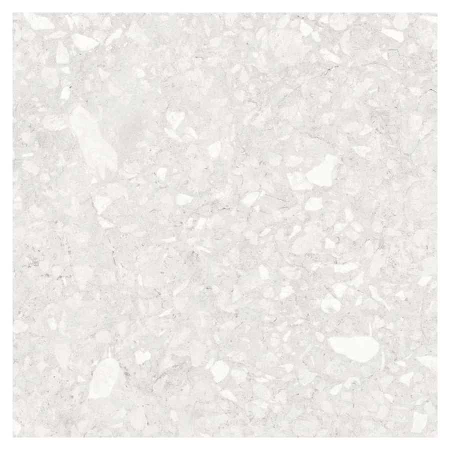 Керамогранит Kerranova Molekula матовый белый K-2110/MR/600x600x9 60х60 см