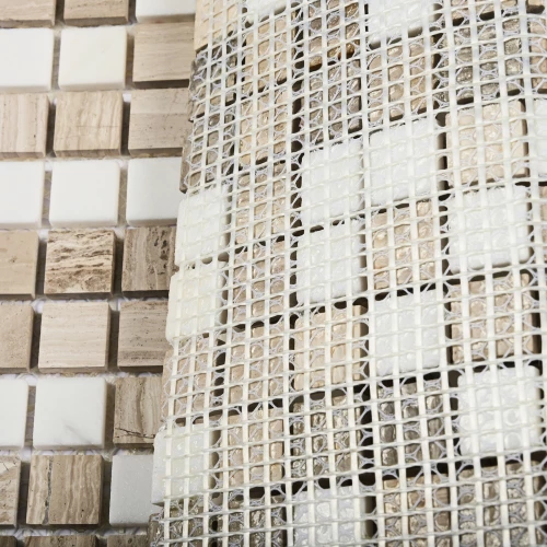 Мозаика Bonaparte Каменная мозаика Elegant 15х15 матовая серая 30,5х30,5 см