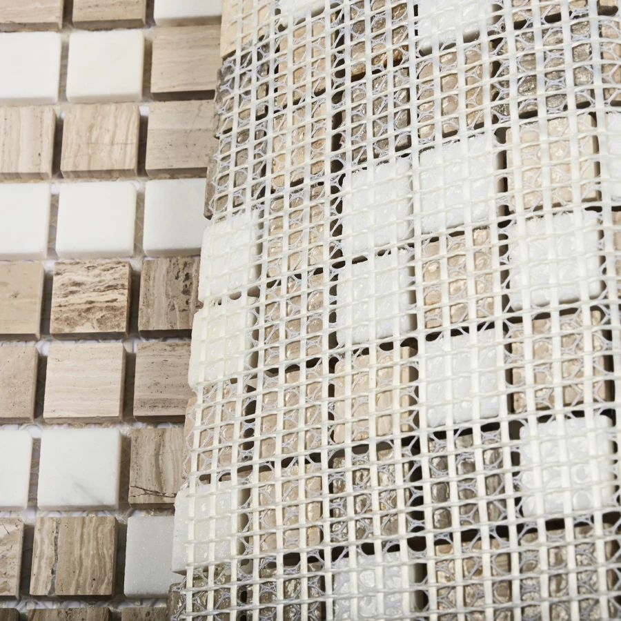 Мозаика Bonaparte Каменная мозаика Elegant 15х15 матовая серая 30,5х30,5 см