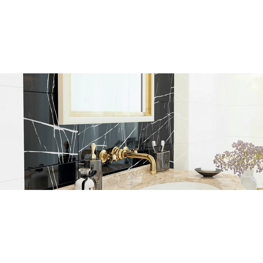 Плитка настенная New Trend Chicago Black Rock WT11CHR99 1.92 м2, 60х20 см