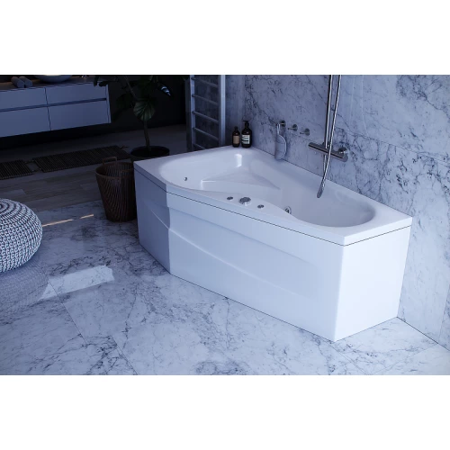 Ванна акриловая Aquatek Медея левая без гидромассажа MED180-0000007 170х95 см