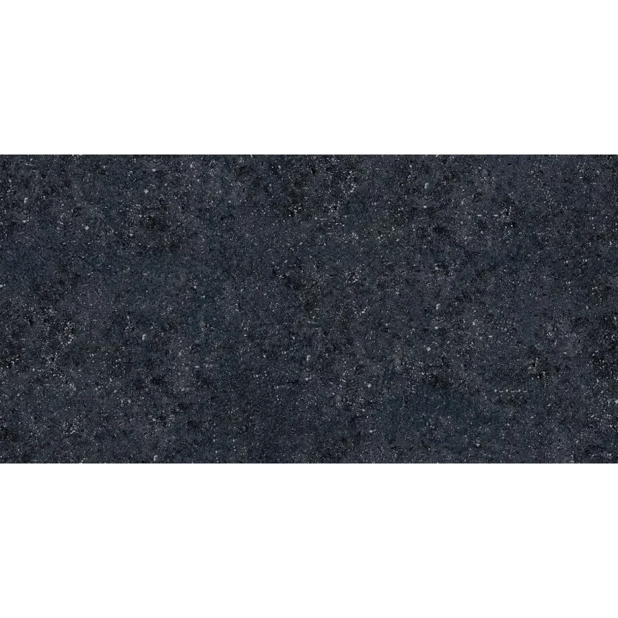 Керамогранит Ocean Ceramic Iran Iran 20mm Bluestone Dark матовый черный IRN000067 120х60 см