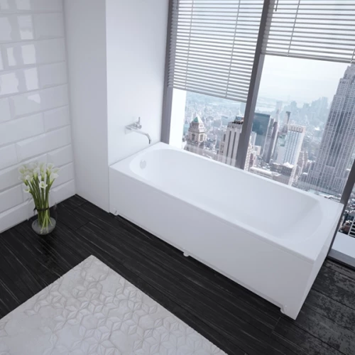 Ванна акриловая Aquatek Ника без гидромассажа NIK160-0000001 160х75 см