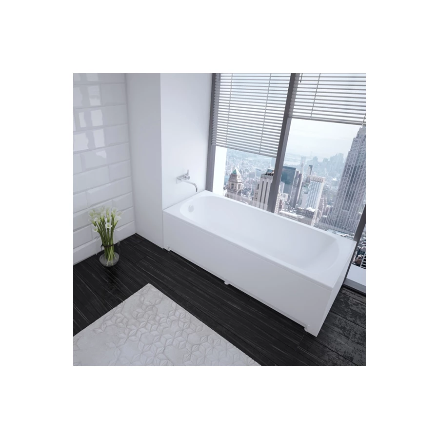 Ванна акриловая Aquatek Ника без гидромассажа NIK160-0000001 160х75 см