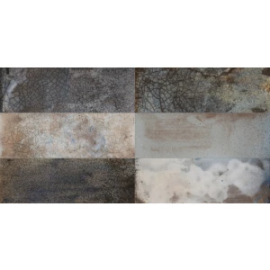 Плитка настенная Peronda FS Raku Colors матовая серо-черная 5074428944 40х20 см