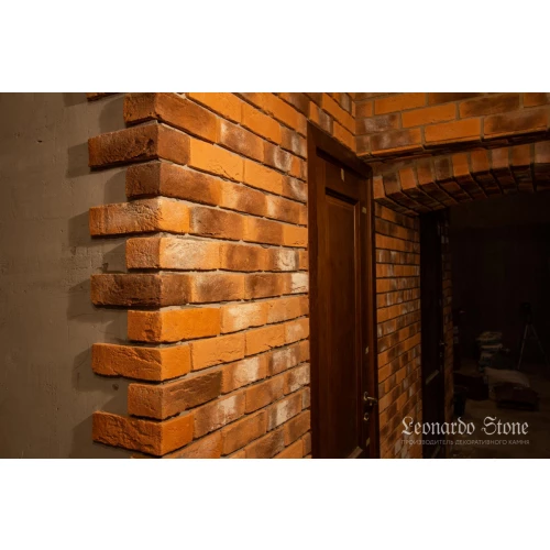 Плитка под кирпич Leonardo Stone Орли 485 21,5x6,5x1 см