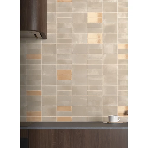 Керамогранит Equipe Miyako Golden Ochre gloss глянцевый желтый 32326 15x5 см