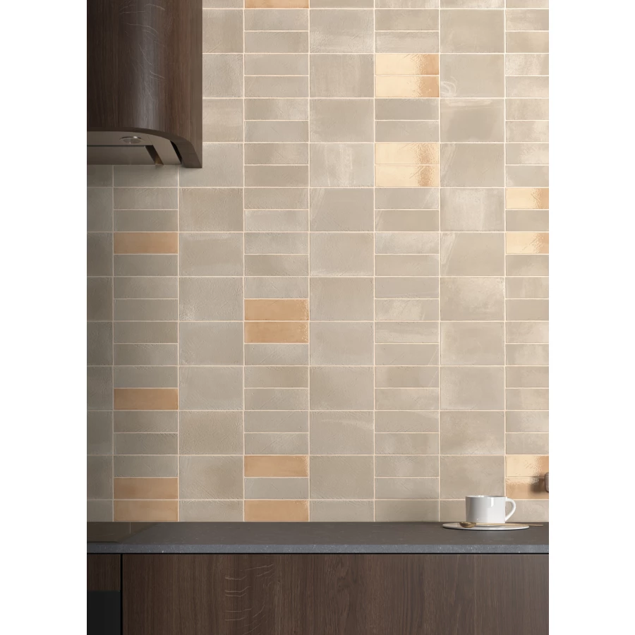 Керамогранит Equipe Miyako Golden Ochre gloss глянцевый желтый 32326 15x5 см