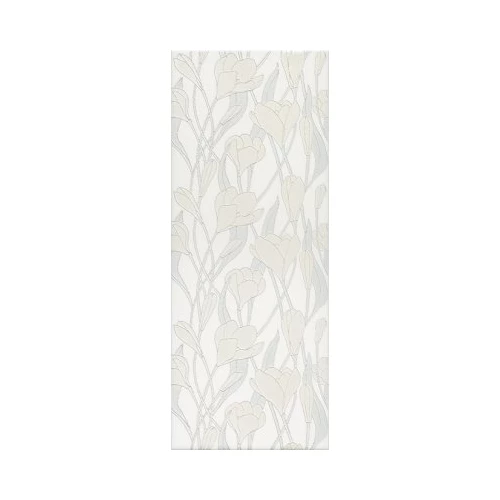 Декор Kerama Marazzi Линьяно Подснежники белый OP\A01\7071T 20х50 см