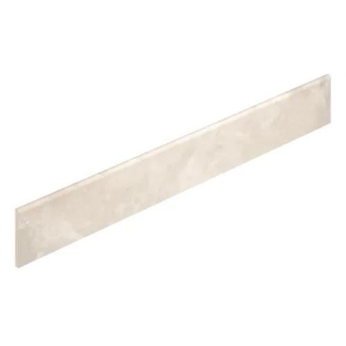 Керамогранит ColiseumGres Riviera Ривьера Плинтус Уайт матовый белый 610130002201 60х7,2 см