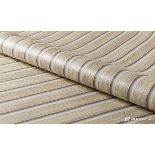 Обои флизелиновые Аспект Рейки бежевые 30276-12 1,06х10,05 м