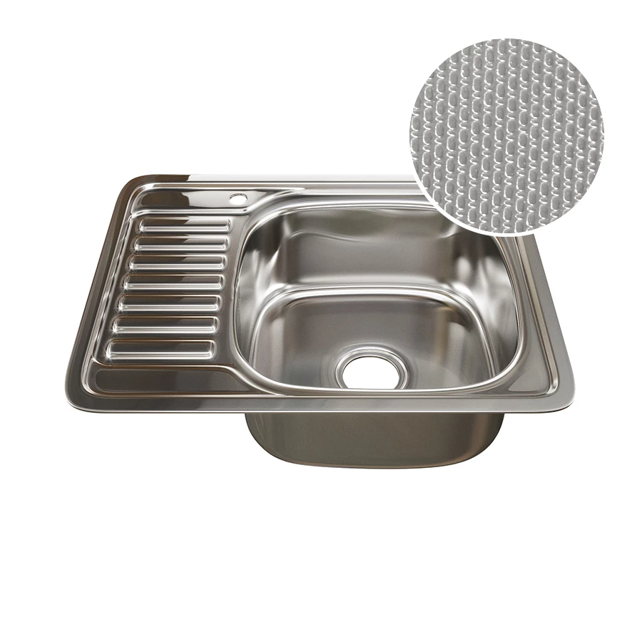 Мойка из нержавеющей стали Mixline ML 538196 50x63 см