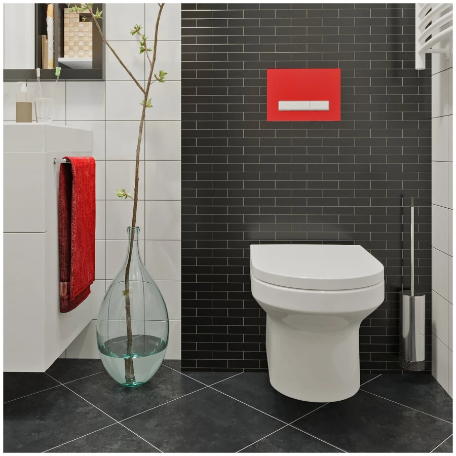 Унитаз Lavinia Boho Relfix Grance Hill Rimless 75110774 (комплект 10 в 1)