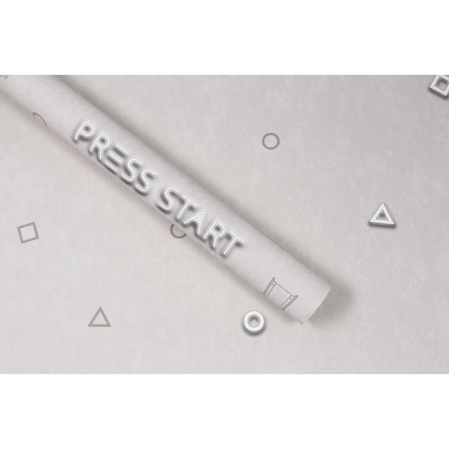 Обои флизелиновые Palitra Home Gamepad HomeColor коричневые HC72157-42 1,06х10,05 м