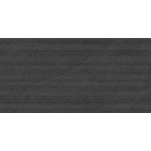 Керамогранит Laparet Badrock Shadow PRO Deco Lines R10Soft MSTR CB матовый графитовый 120х60 см