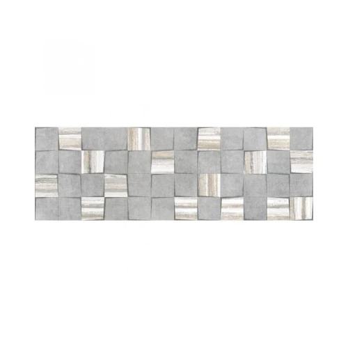 Плитка настенная Нефрит-Керамика Темари серый мозаика 00-00-5-17-30-06-1117 20*60 см