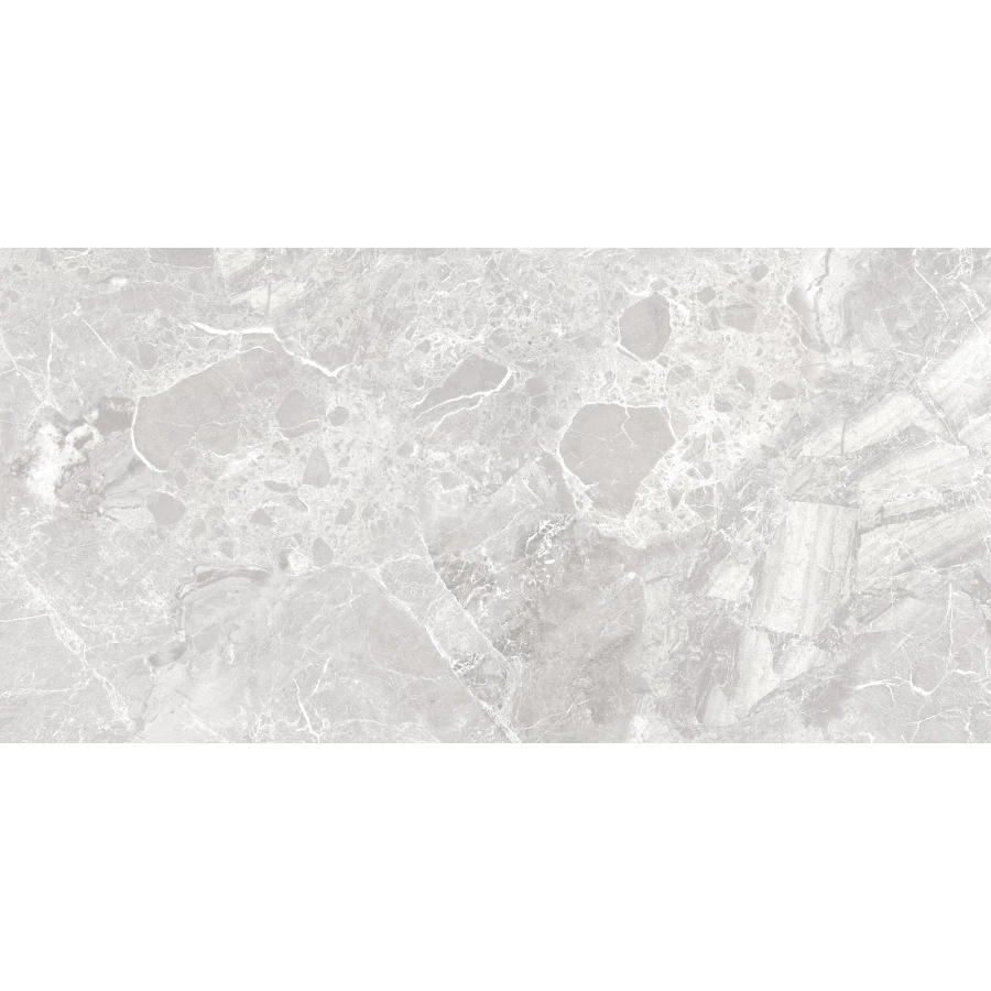 Керамогранит Delacora Greiny Gris матовый светло-серый 60120GRY15M 120х60 см