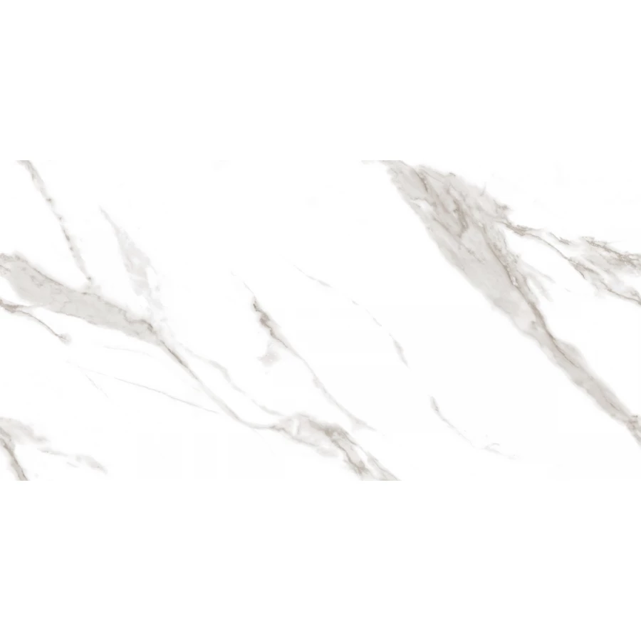 Керамогранит Ceradim Calacatta Sharp Silver белый Полированный 120х60 см